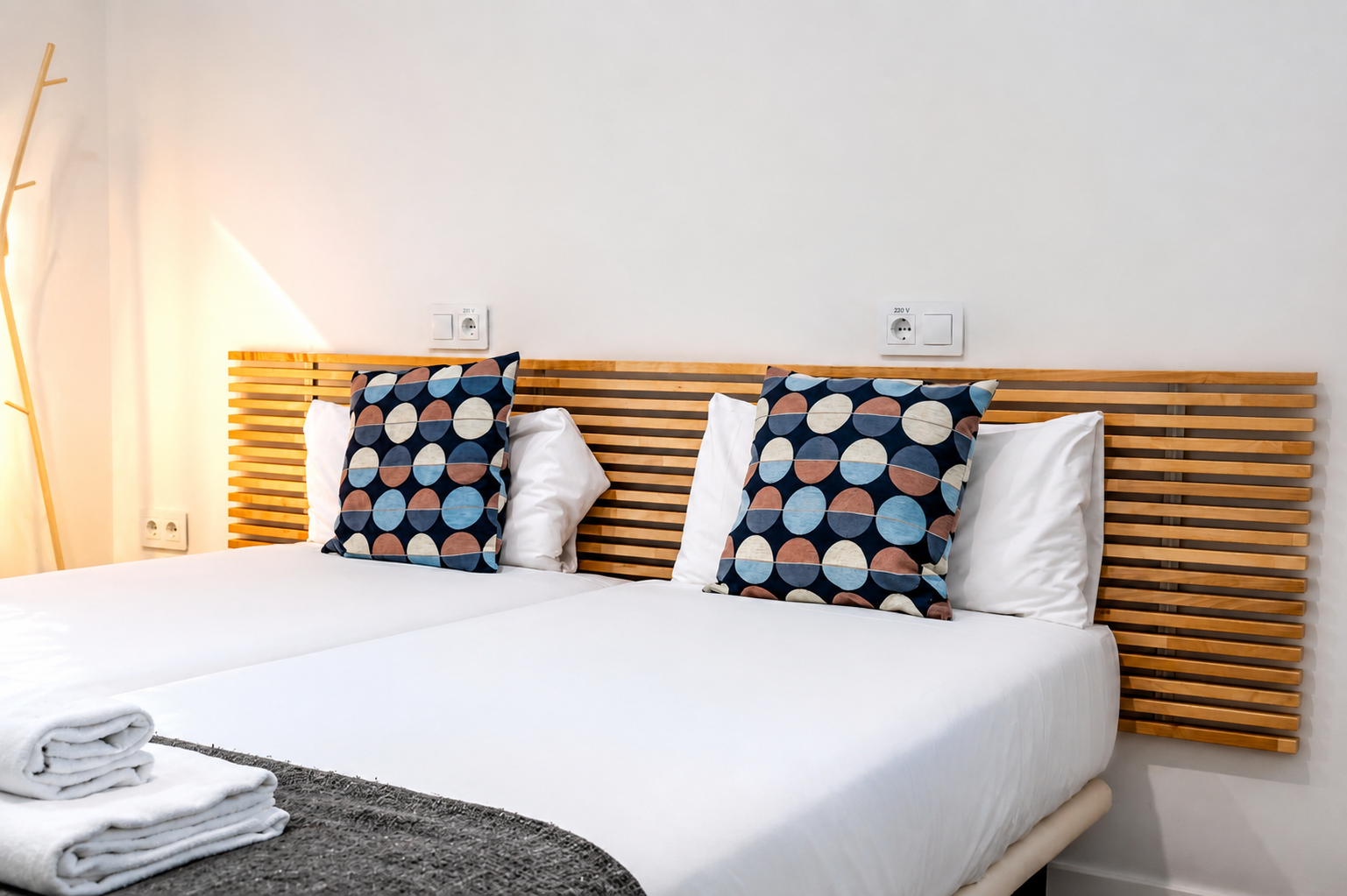 Habitación privada para 2 personas en hostel en Madrid centro
